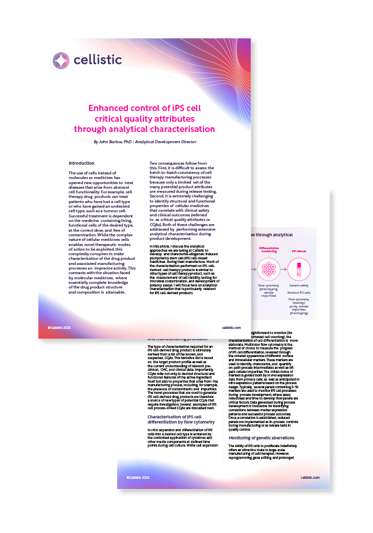 CELL_TL_Analytical characterisation iPSCs