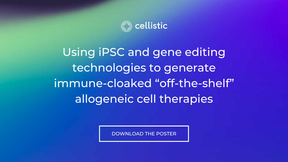 Using iPSC and gene editing technologies to generate immune-cloaked “off-the-shelf” allogeneic cell therapies